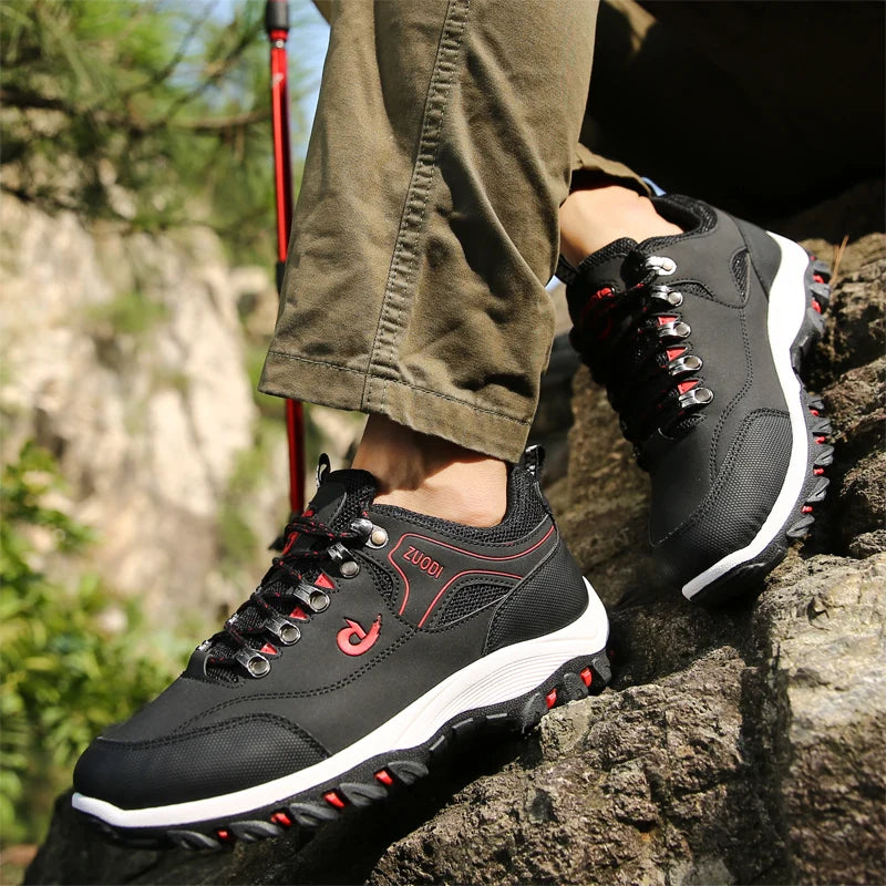Men’s Casual Walking Shoes with Mesh Lining