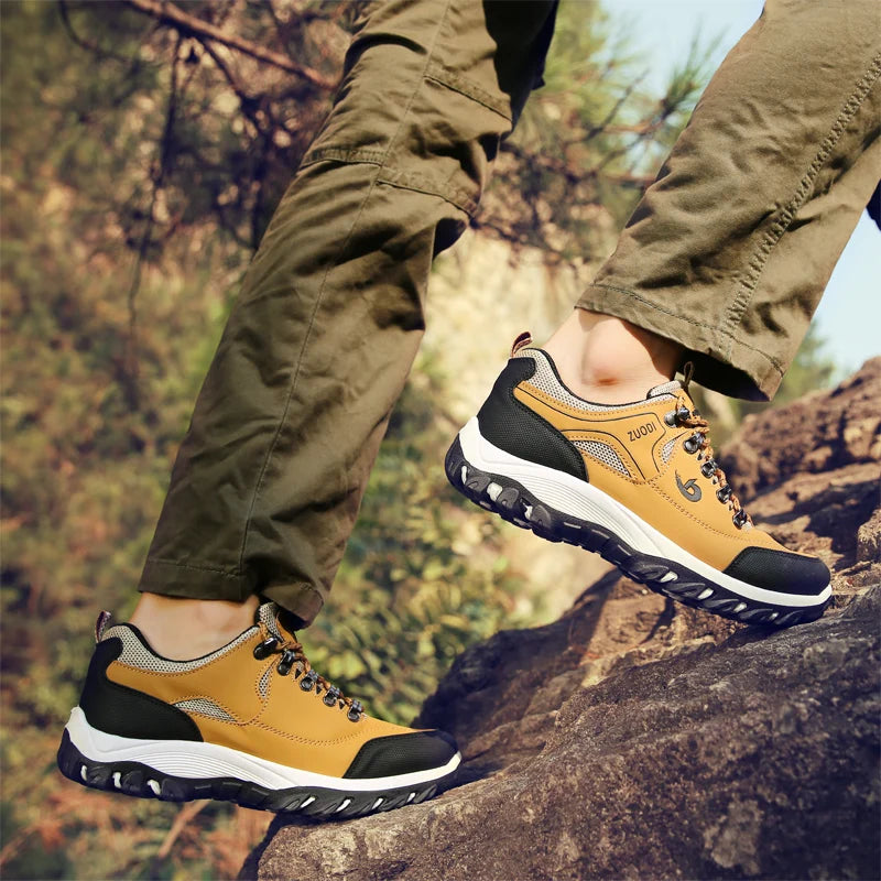 Men’s Casual Walking Shoes with Mesh Lining