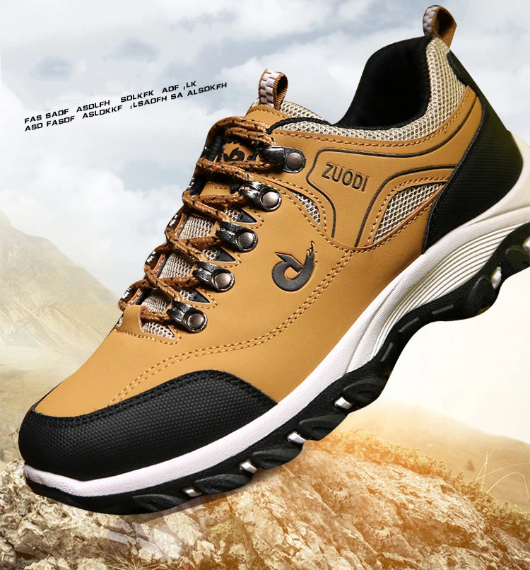 Men’s Casual Walking Shoes with Mesh Lining