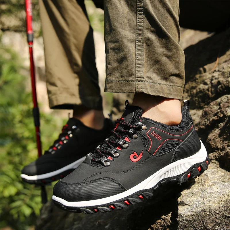 Men’s Casual Walking Shoes with Mesh Lining