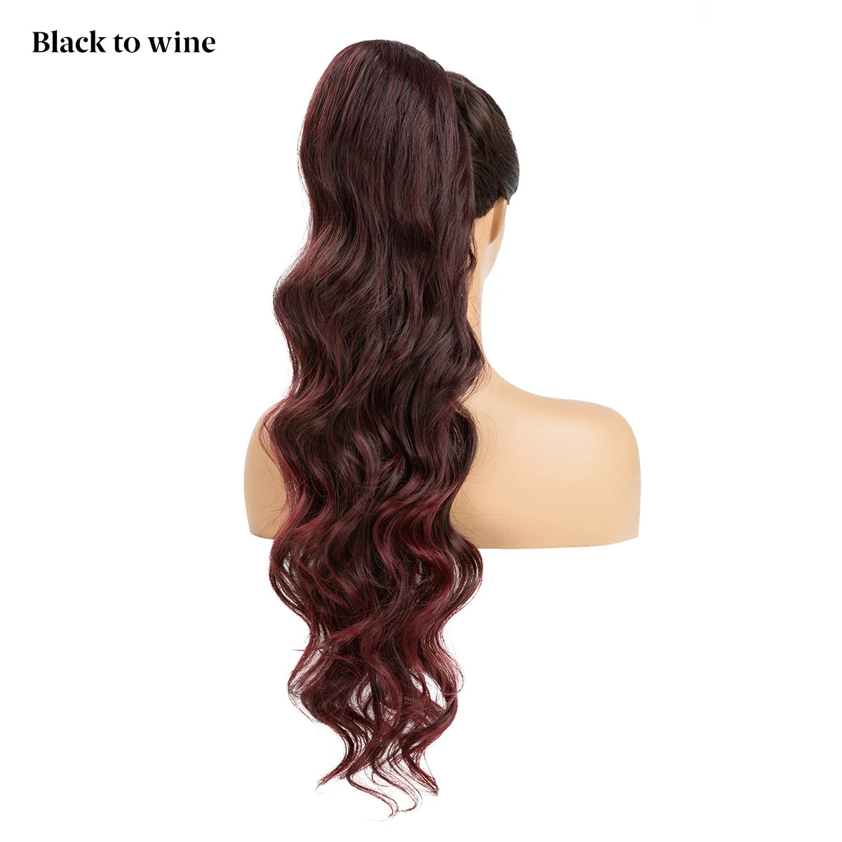 **26" Natural Wave Drawstring Ponytail Extension**
