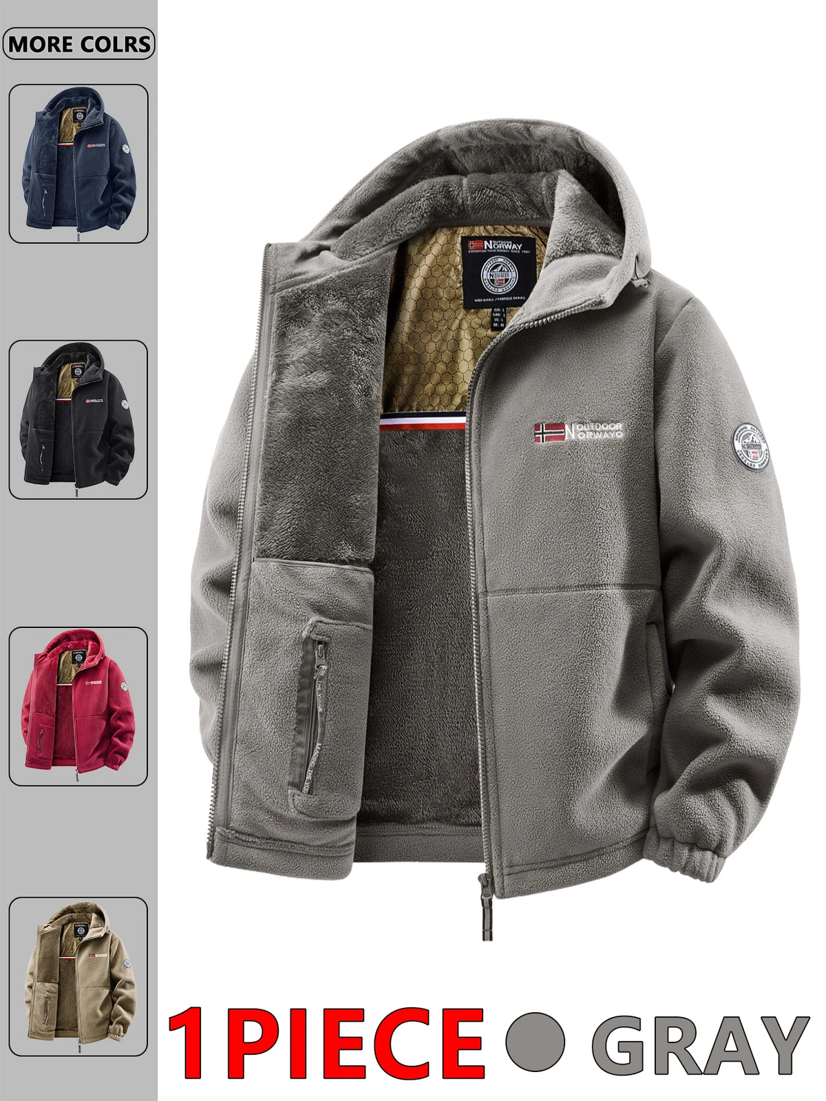 Men’s Winter Hooded Jacketw