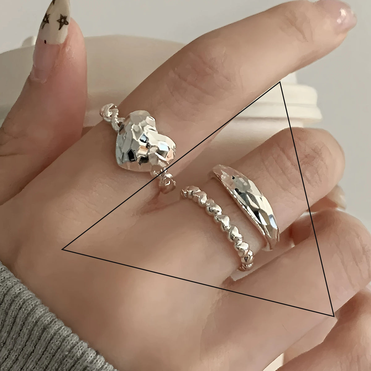 Elegant Flower Lace Ring