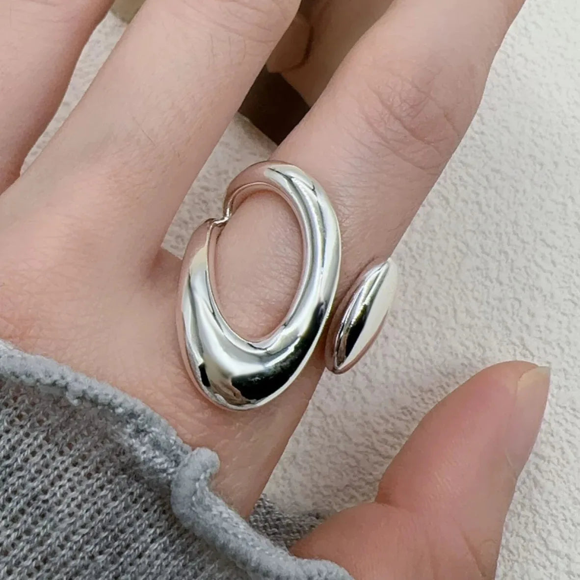 Elegant Flower Lace Ring
