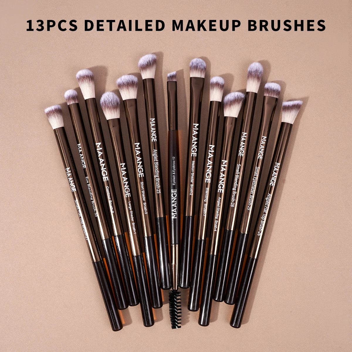 MAANGE 20-Piece Pro Makeup Brush Set with Bag