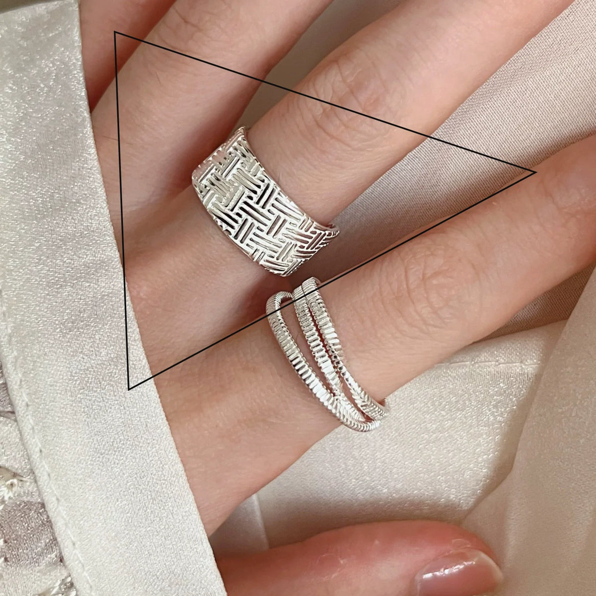 Elegant Flower Lace Ring