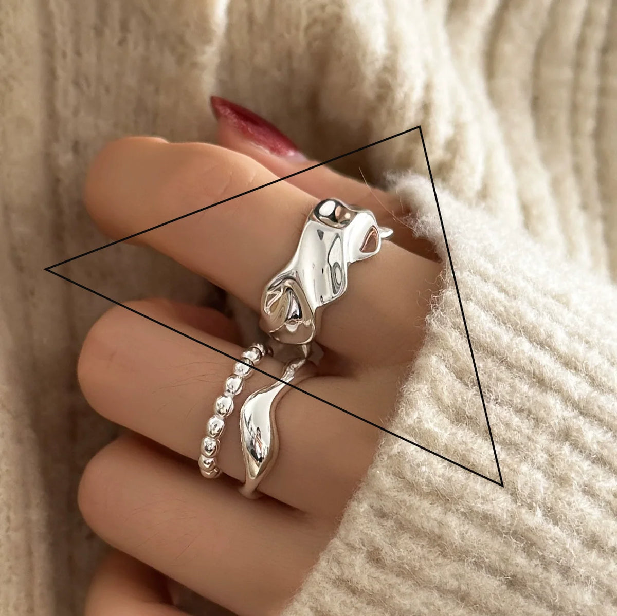 Elegant Flower Lace Ring