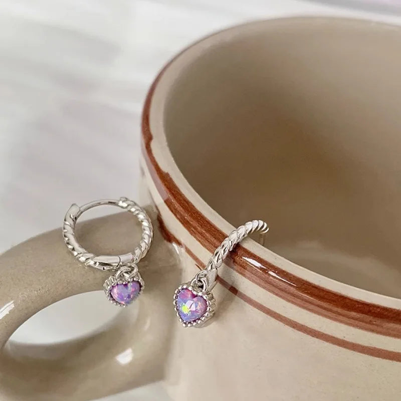 **VENTFILLE 925 Sterling Silver Chunky Hoop Earrings**