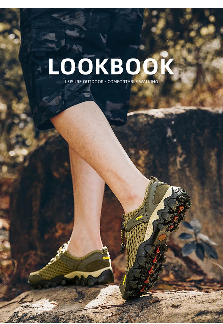 Men’s Breathable Mesh Casual Shoes