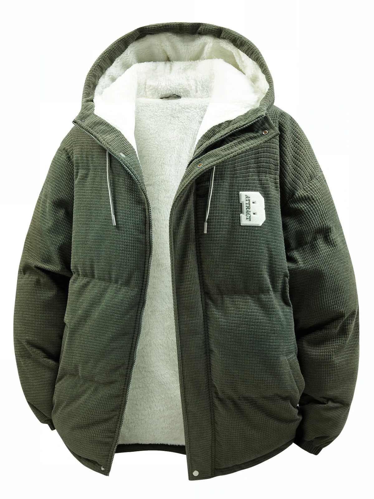 **Men’s Lightweight Warm Hooded Jacket**