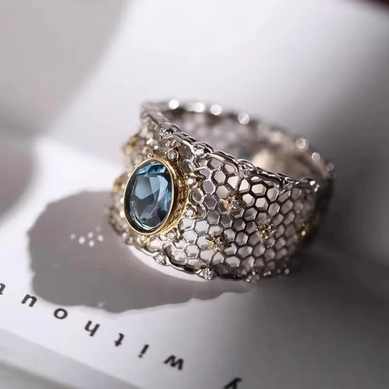 Elegant Flower Lace Ring