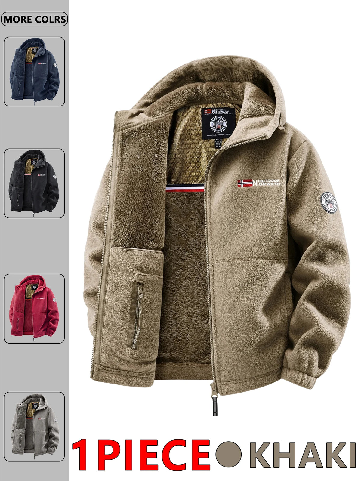 Men’s Winter Hooded Jacketw