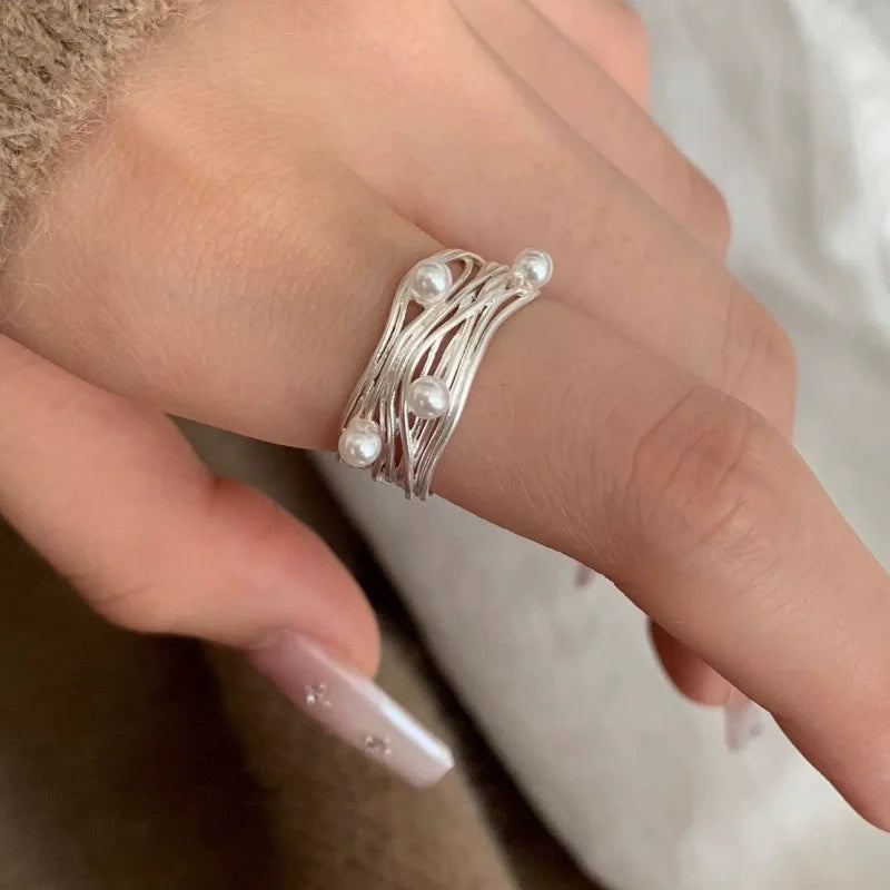 Elegant Flower Lace Ring