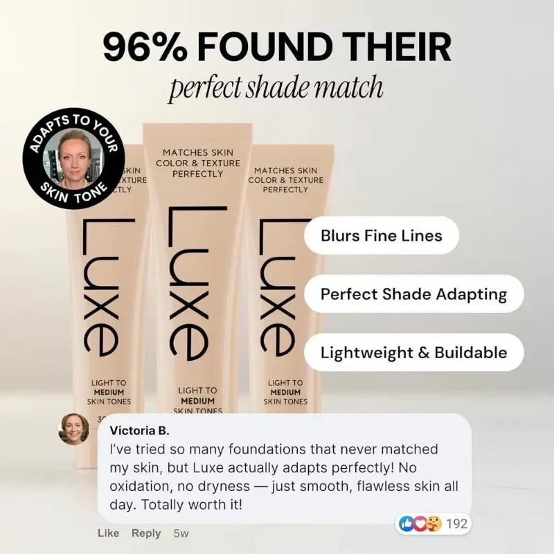 Luxe Color Changing Foundation – 30ml CC Makeup