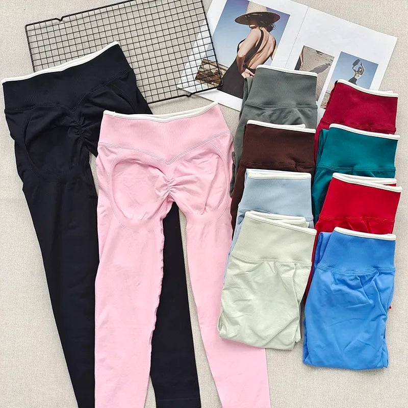 Women’s High Waisted Scrunch Leggings