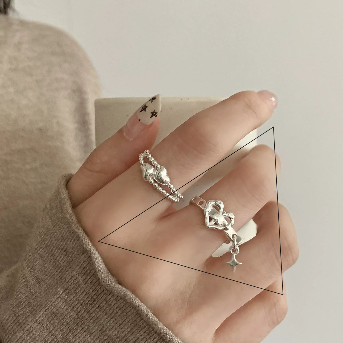 Elegant Flower Lace Ring