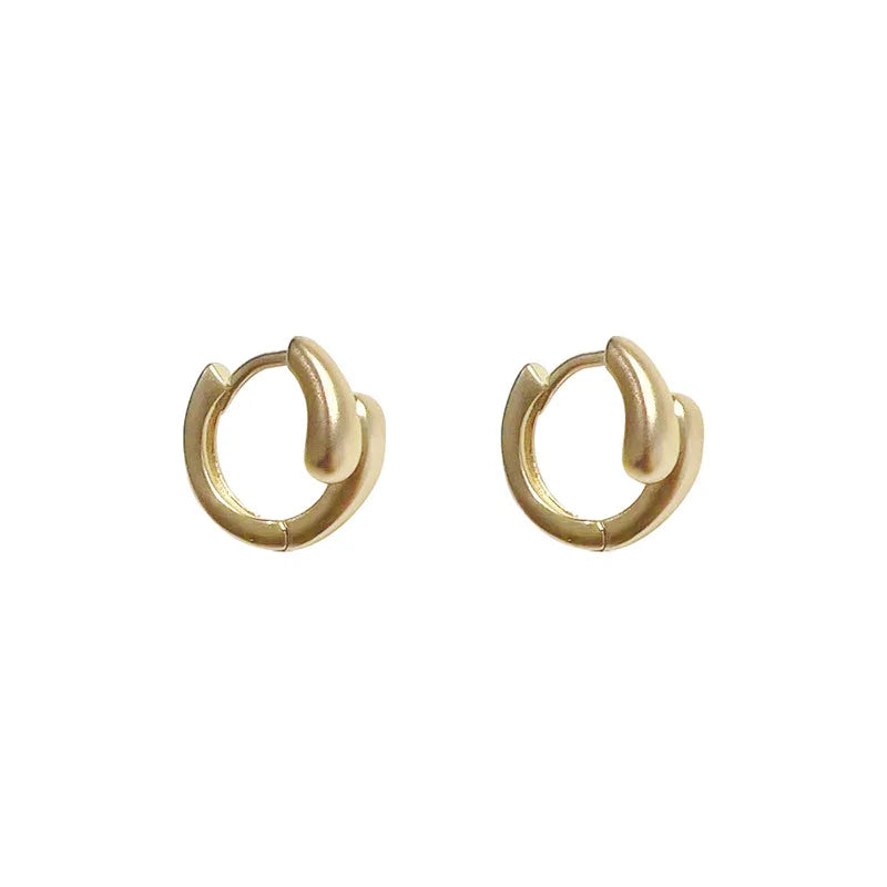 **VENTFILLE 925 Sterling Silver Chunky Hoop Earrings**