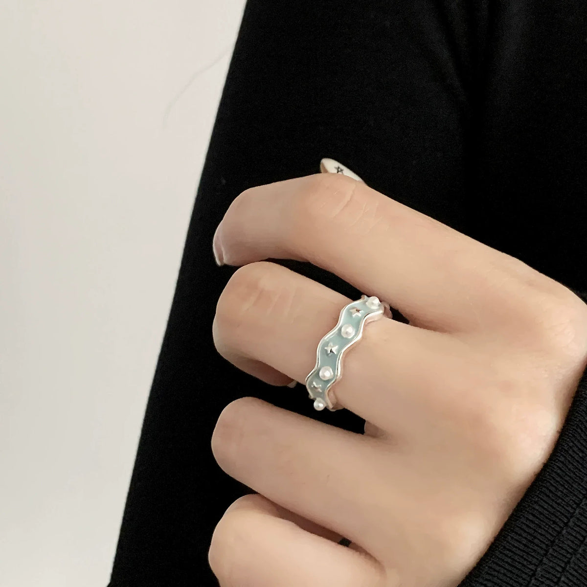 Elegant Flower Lace Ring