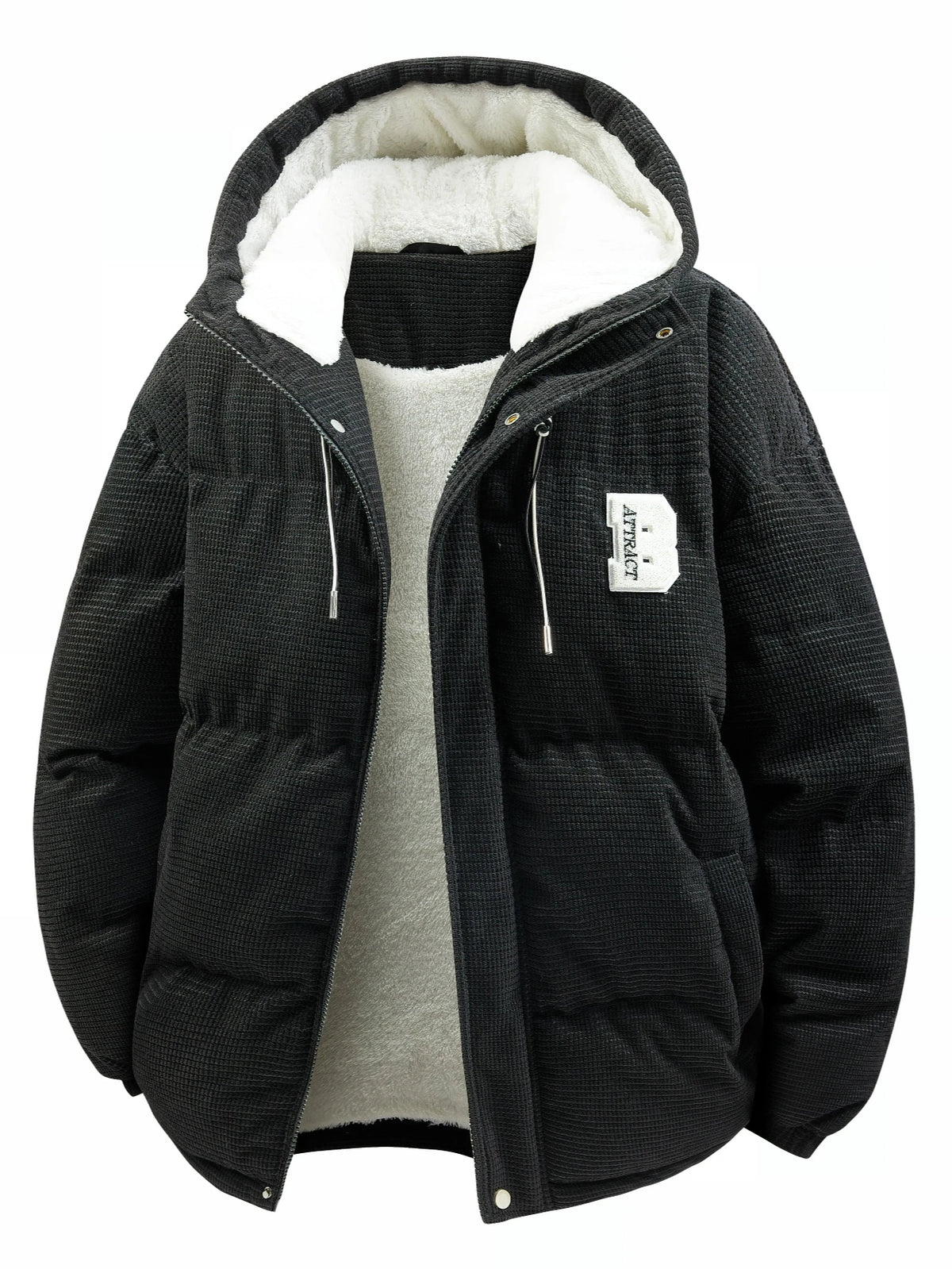 **Men’s Lightweight Warm Hooded Jacket**